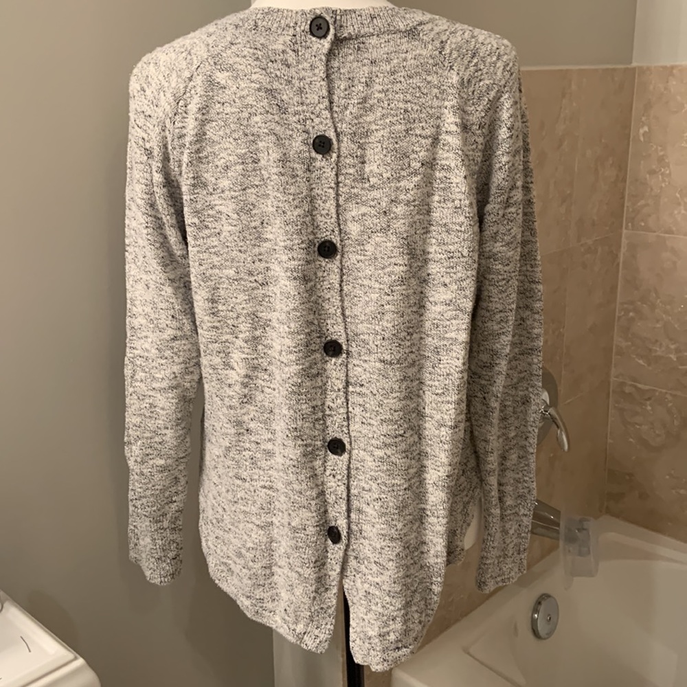 Madewell Button Back Sweater - Picture 9 of 12